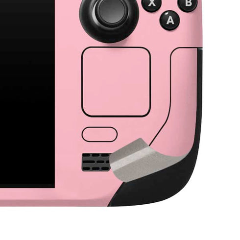 Light Pink Steam Deck Handheld Gaming Computer Skin